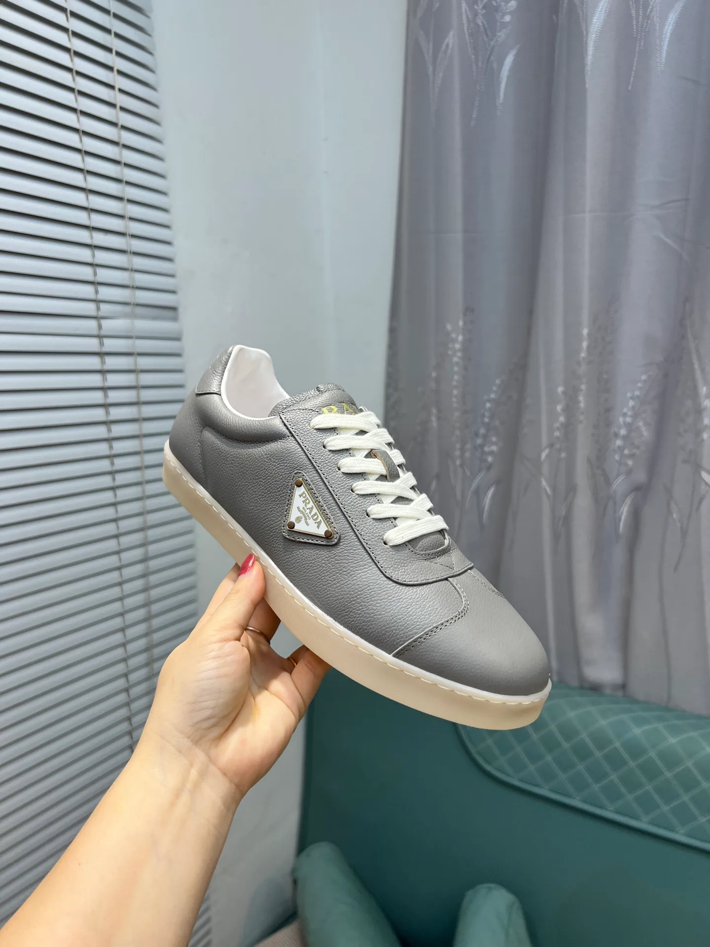 Men's shoes 💰540 [PRADA] Men's shoes are popular in the counter, official website synchronization, 1 high-quality shipment ✔️ Original frosted cowhide + cowhide lining, 1🆚1 replica, original sole, 38-45 (45 customized, non-refundable)